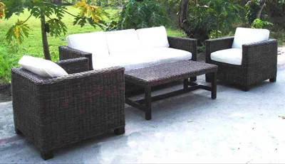 Lola Croco Woven Living Set