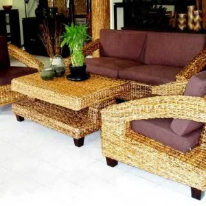 Ritsa Wicker Living Set