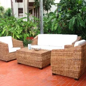 Monaco Rattan Living Set