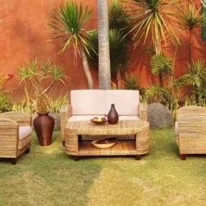 Pasific Rattan Living Set