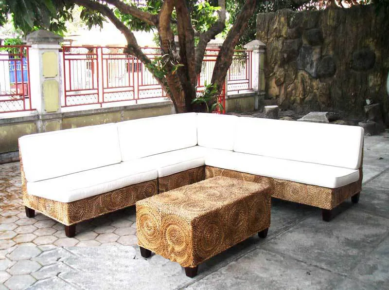Chiquita Wicker Corner Set