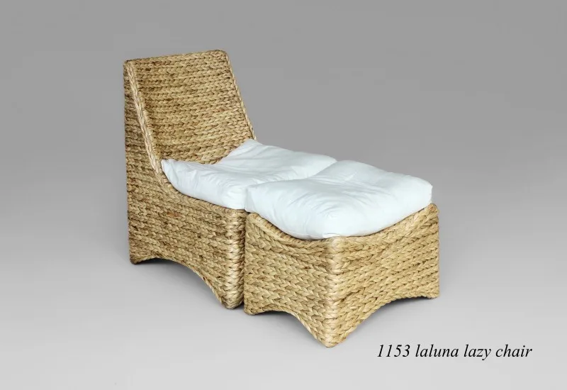Sedia pigra in vimini Laluna