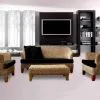 Montecarlo Wicker Living Set