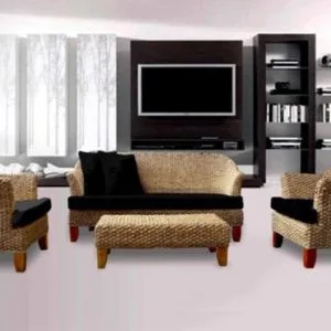 Montecarlo Wicker Living Set