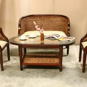 Shena Wicker Living Set