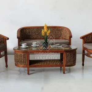 Ginola Wicker Living Set