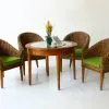Alberta Wicker Dining Set