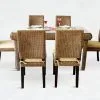 Bean Rattan Dining Set