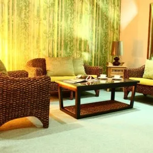 Marvella Wicker Living Set