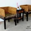 Alba Wicker Living Set