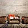 Anatia Wicker Living Set