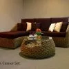 Bahamas Wicker Sofa Corner Set