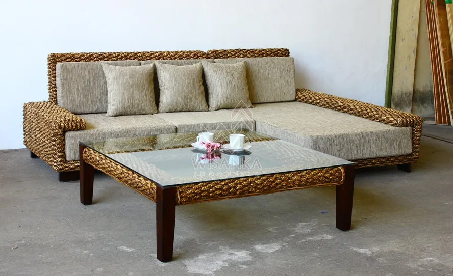 Laura Wicker Living Set