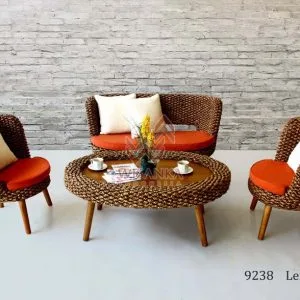 Leiva Wicker Living Set