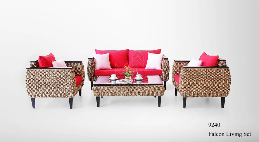 Falcon Wicker Living Set