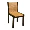 Chaise de salle à manger en rotin Miky