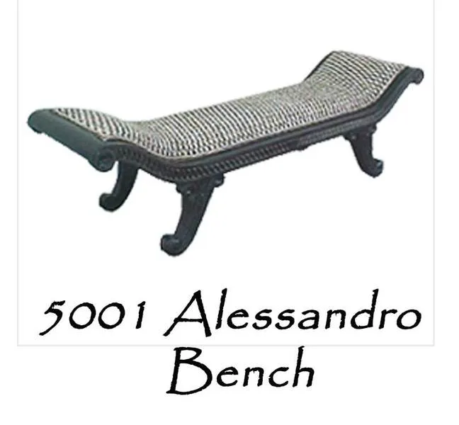 Bangku Rotan Alessandro