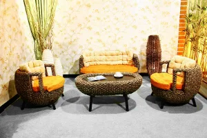 Vierra Wicker Living Set