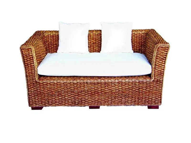 ʻO Athena Wicker Sofa 2 Noho