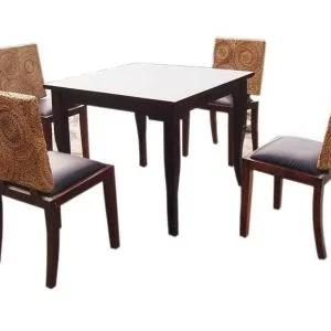Lolypop Round Wicker Weave Dining Set