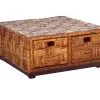 Rolex Rattan Coffee Table