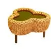 Flower Wicker bord