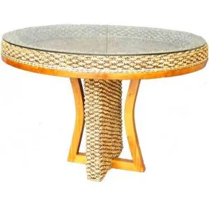 Sunshine Wicker שולחן אוכל עגול