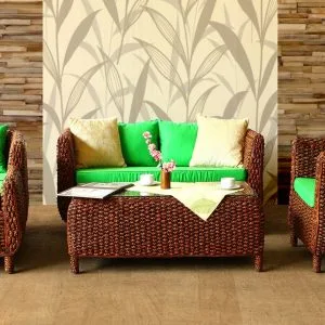Grande Water Hyacinth Living Set
