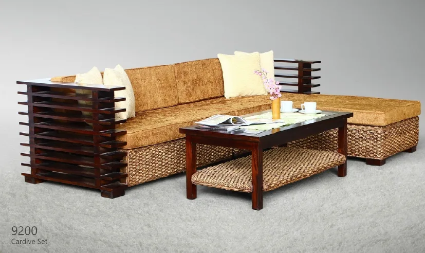 Cardive Wicker Living Set