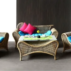 Giamaica Rattan Living Set