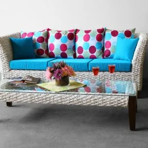 Nios Wicker Living Set
