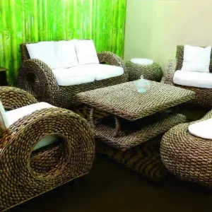 Dokar Wicker Living Set
