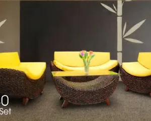 Volvo Wicker Living Set