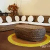 Egg Wicker Corner Set
