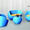 Bubble Rattan Living Set