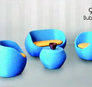 버블 라탄 리빙 세트