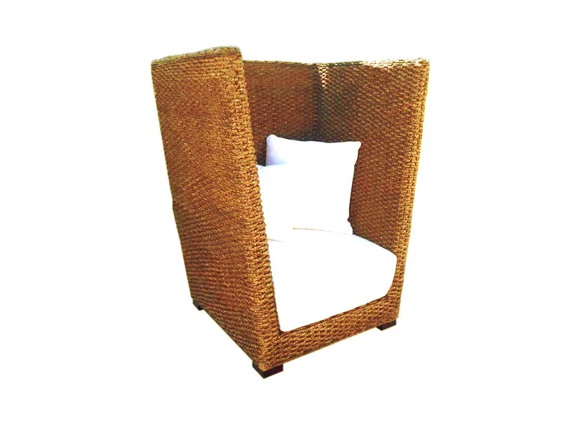Patrick Wicker Arm Chair