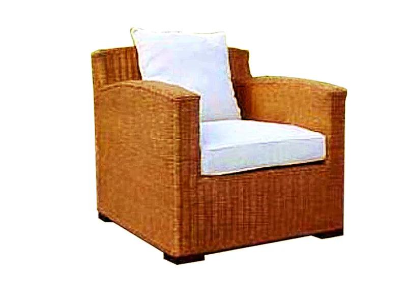 Poltrona in rattan Rossana