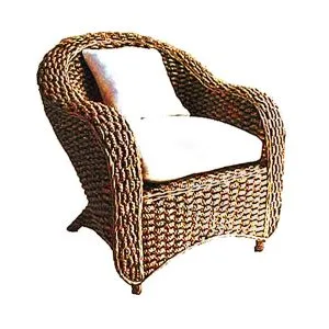 Sylvia Wicker Arm Chair
