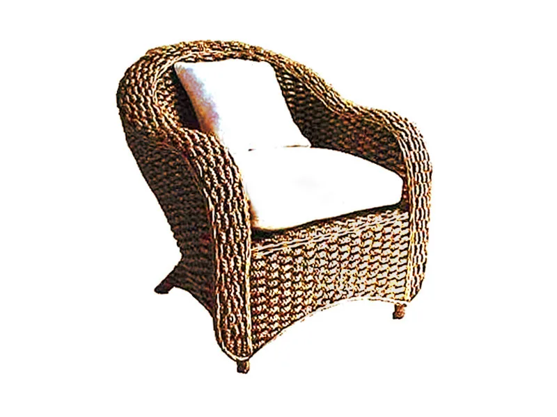 Sylvia Wicker Arm Chair