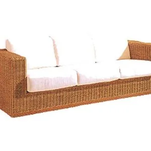 Kent Wicker Sofa 3 Seaters