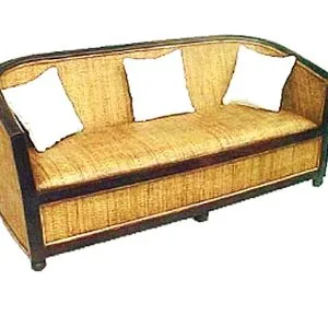 Divano Lorong in rattan a 3 posti