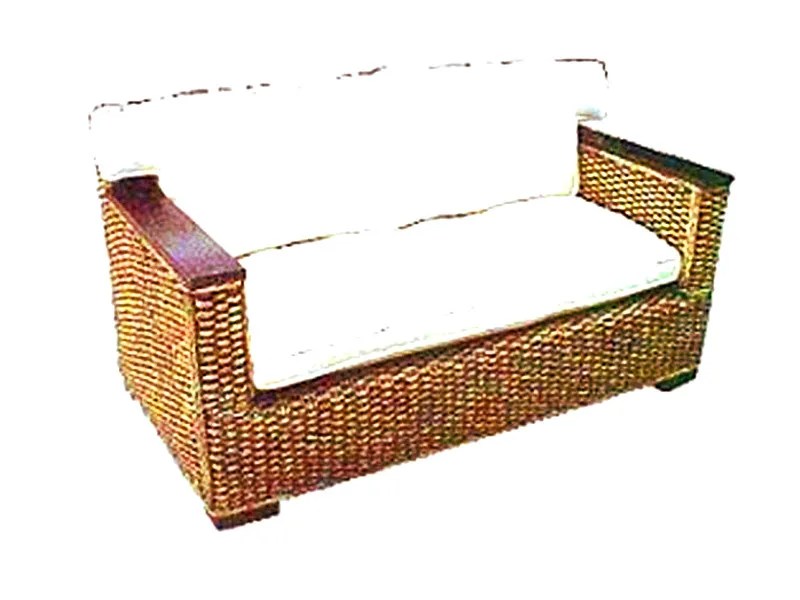 ਨੈਪੋਲੀ ਵਿਕਰ ਸੋਫਾ 2 ਸੀਟਰ