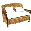 Roberto Wicker Sofa 2 Seaters