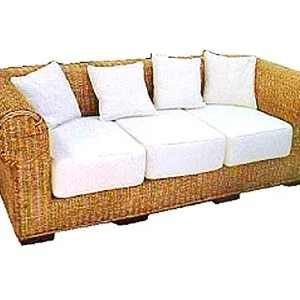Valery Wicker Sofa 3 Seaters