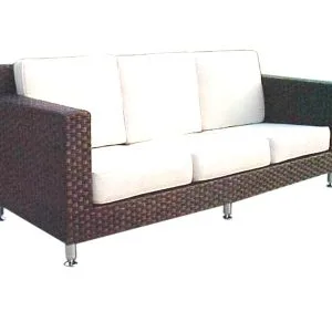 Point Rattan Sofa 3 Seaters