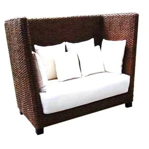 Patrick Wicker Sofa