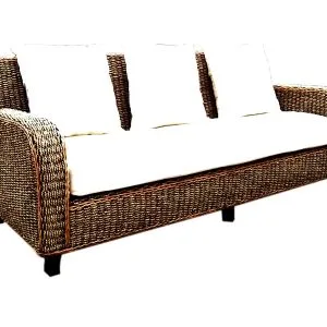 Mexico Wicker Sofa 3 Seaters