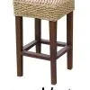 Maxima Rattan Barhocker