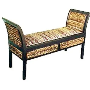 Nevita Wicker Bench